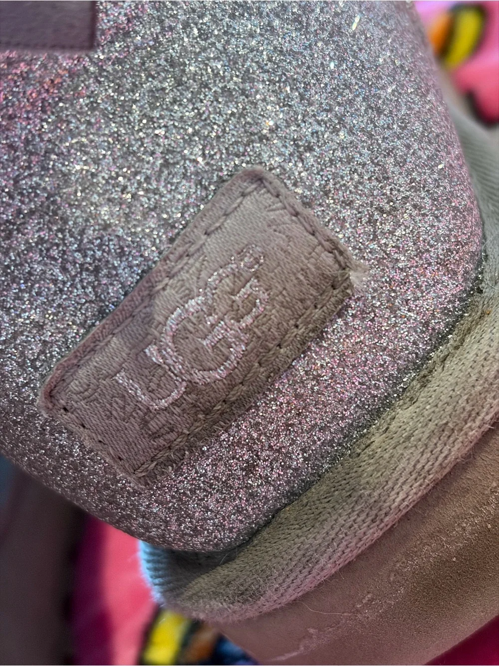 Silver Bailey Bow Uggs